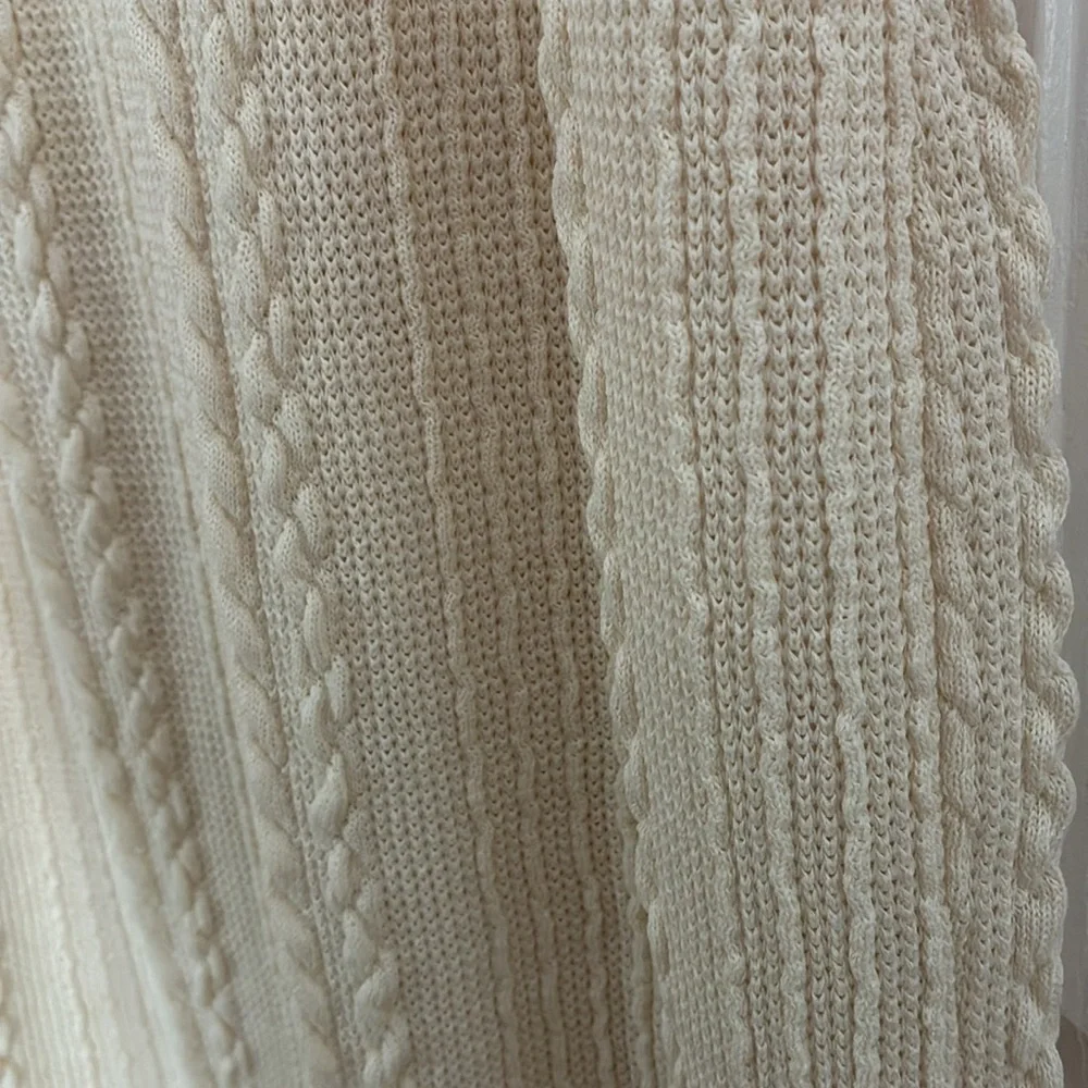 ZARA Cable Knit Dress - Picture 4 of 7